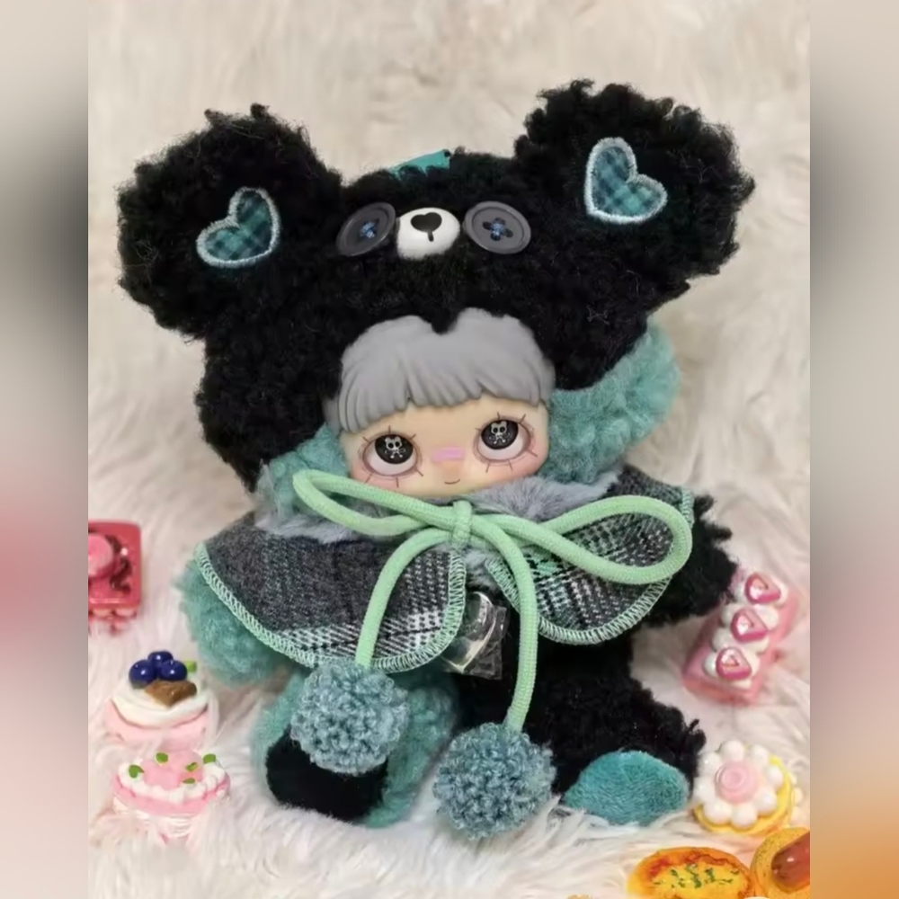 Maymei Tiny Bear Cookie Series Plush Pendant  "Mint Chocolate" - Picture 8 of 15